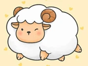 Coloring Book: Cute Sheep Online puzzle Games on NaptechGames.com