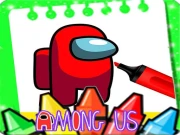 Coloring Book For Amoung Us 2 Online Hypercasual Games on NaptechGames.com