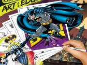 Coloring Book for Batman Online Puzzle Games on NaptechGames.com