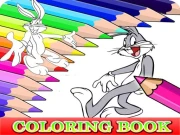 Coloring Book for Bugs Bunny Online Puzzle Games on NaptechGames.com