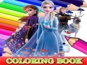 Coloring Book for Frozen Elsa Online Puzzle Games on NaptechGames.com