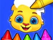 Coloring Book For Kids - Color Fun Online Girls Games on NaptechGames.com