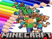 Coloring Book for Minecraft Online Puzzle Games on NaptechGames.com