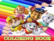 Coloring Book for Paw Patrol Online Puzzle Games on NaptechGames.com