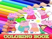 Coloring Book for Peppa Pig Online Puzzle Games on NaptechGames.com