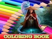 Coloring Book for Raya And The Last Dragon Online Puzzle Games on NaptechGames.com