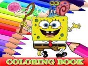 Coloring Book for Spongebob Online Puzzle Games on NaptechGames.com
