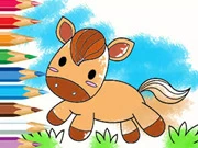 Coloring Book: Running Horse Online other Games on NaptechGames.com