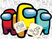 Coloring Games: Among Us Online Puzzle Games on NaptechGames.com