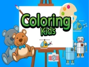 Coloring Kids Online junior Games on NaptechGames.com