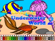 Coloring Underwater World 2 Online Art Games on NaptechGames.com