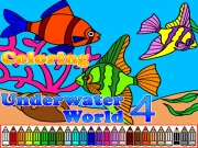 Coloring Underwater World 4 Online Art Games on NaptechGames.com