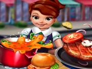Cooking Fast: Hotdogs And Burgers Craze Online Cooking Games on NaptechGames.com