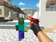 Counter Craft 3 Zombies Online Shooting Games on NaptechGames.com