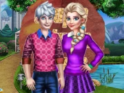 Couple Autumn Trends Online Dress-up Games on NaptechGames.com