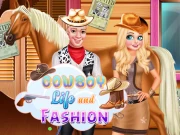 Cowboy Life and Fashion Online Girls Games on NaptechGames.com