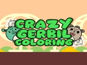 Crazy Gerbil Coloring Online art Games on NaptechGames.com