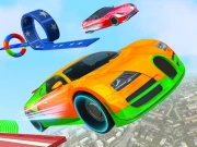 Crazy Ramp Car Stunt: Impossible Tracks Car Games Online Sports Games on NaptechGames.com