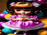 Creepy Doll Photo Block Blitz Online puzzles Games on NaptechGames.com