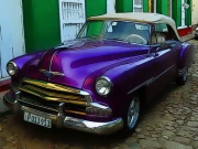Cuban Vintage Cars Jigsaw Online Puzzle Games on NaptechGames.com