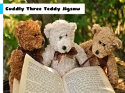 Cuddly Three Teddy Jigsaw Online Puzzle Games on NaptechGames.com