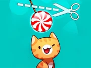 Cut For Cat Game Online Puzzle Games on NaptechGames.com