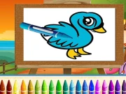 Cute Animals Coloring Online HTML5 Games on NaptechGames.com