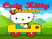 Cute Kitty Car Jigsaw Online Casual Games on NaptechGames.com
