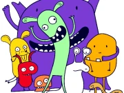 Cute Little Monsters Jigsaw Online Puzzle Games on NaptechGames.com
