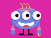 Cute Little Monsters Memory Online Puzzle Games on NaptechGames.com
