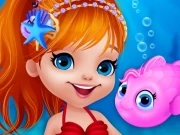 Cute Mermaid Dress Up Game Online Hypercasual Games on NaptechGames.com