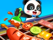 Cute Panda Cooks Food Online Girls Games on NaptechGames.com