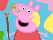Cute Pigs Paint Box Online Art Games on NaptechGames.com