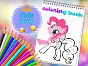 Cute Pony Coloring Book Online Girls Games on NaptechGames.com