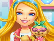 Cute Puppy Rescue Online Care Games on NaptechGames.com
