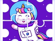 Cute Rainbow Unicorn Puzzles Online Puzzle Games on NaptechGames.com