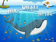 Cute Whale Jigsaw Online Puzzle Games on NaptechGames.com
