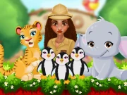 Cute Zoo Online Girls Games on NaptechGames.com