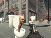 Dead Aim: Skibidi Toilets Attack Online Shooting Games on NaptechGames.com