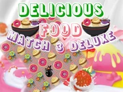 Delicious Food Match 3 Deluxes Online Puzzle Games on NaptechGames.com