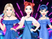 Denim Dress Fashion Online Girls Games on NaptechGames.com