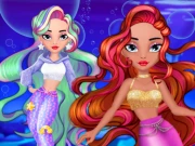 Diamond Mermaids Online Girls Games on NaptechGames.com