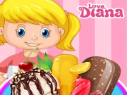 Diana Ice Cream Online Girls Games on NaptechGames.com