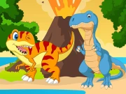 Dino Jigsaw Online Puzzle Games on NaptechGames.com