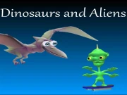 Dinosaurs and Aliens Online Puzzle Games on NaptechGames.com
