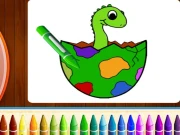 Dinosaurs Coloring Book Part I Online HTML5 Games on NaptechGames.com