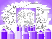 Diwali Coloring Sheets For Kids Online junior Games on NaptechGames.com