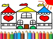 Doll House Coloring Book Online Art Games on NaptechGames.com