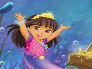 Dora and Friends Mermaid Treasure Online HTML5 Games on NaptechGames.com