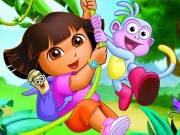 Dora Exploring Jigsaw Online Puzzle Games on NaptechGames.com